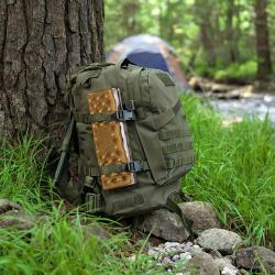 Nils Skládací pěnové sedátko s reflexní vrstvou Camp NC17105 hnědé