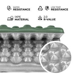 Nils Skládací pěnové sedátko s reflexní vrstvou Camp NC17105 zelené