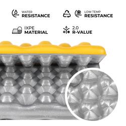 Nils Skládací pěnové sedátko s reflexní vrstvou Camp NC17105 žluté