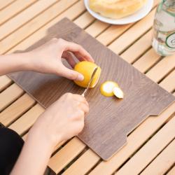 Nils Skládací přepravka Camp NCB4007 s dřevěným víkem 2v1 50L