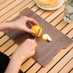 Nils Skládací přepravka Camp NCB4007 s dřevěným víkem 2v1 9L zelená