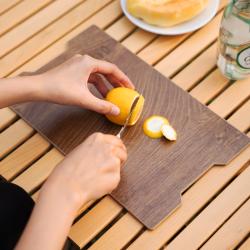 Nils Skládací přepravka Camp NCB4007 s dřevěným víkem 2v1 9L zelená