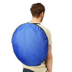 Nils Skládací převlékací/sprchovací kabina Camp NC1706 modrá