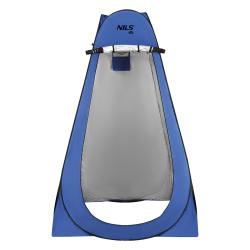 Nils Skládací převlékací/sprchovací kabina Camp NC1706 modrá