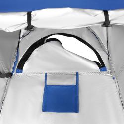 Nils Skládací převlékací/sprchovací kabina Camp NC1706 modrá