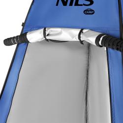 Nils Skládací převlékací/sprchovací kabina Camp NC1706 modrá