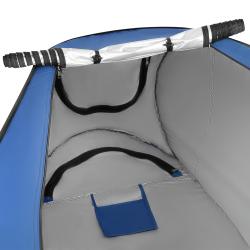 Nils Skládací převlékací/sprchovací kabina Camp NC1706 modrá