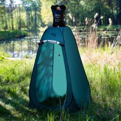 Nils Skládací převlékací/sprchovací kabina Camp NC1706 tyrkysová