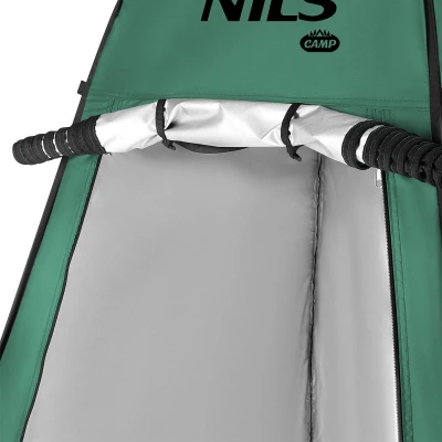 Nils Skládací převlékací/sprchovací kabina Camp NC1706 zelená