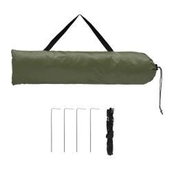 Nils Skládací převlékací / sprchovací kabina Camp NC3025 zelená