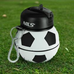 Nils Skládací silikonová láhev Camp NC4104 550ml fotbal