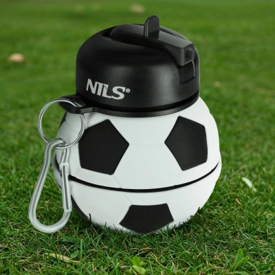 Nils Skládací silikonová láhev Camp NC4104 550ml fotbal