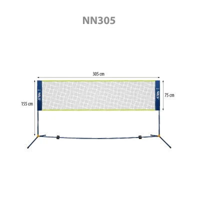 NILS Skládací síť pro badminton NN305