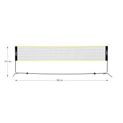 NILS Skladacia sieť pre bedminton NN500