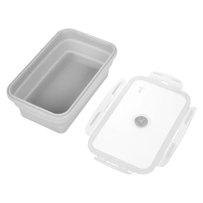 Nils Camp NC4105 1200 ml šedý skládací svačinový box