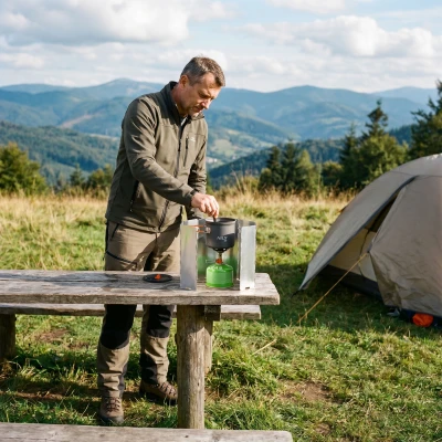 Nils Skládací závětří pro kempingový vařič Camp NC1745
