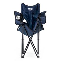 NILS Camp NC3044, modrá skládací židle