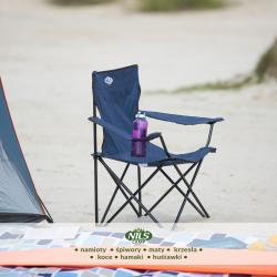 NILS Camp NC3044, modrá skládací židle