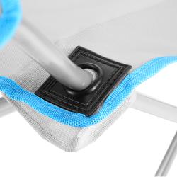 NILS CAMP Skládací židle se stříškou NC3087 šedá