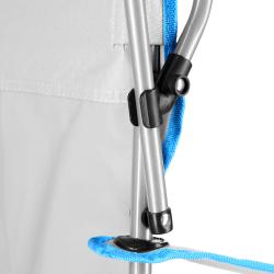 NILS CAMP Skládací židle se stříškou NC3087 šedá