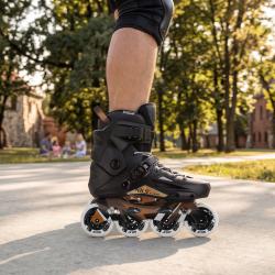 Nils NA1601 Slayd černé slalomové brusle