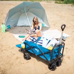 NILS Slunečník NC7822 XL 190 cm tyrkysový