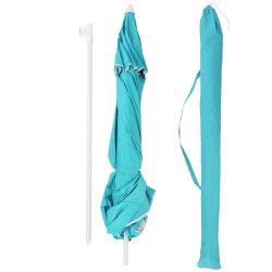 NILS Slunečník NC7822 XL 190 cm tyrkysový