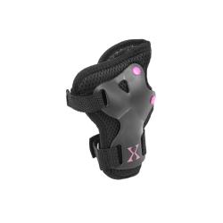 NILS EXTREME Súprava chráničov H320 čierno-ružová