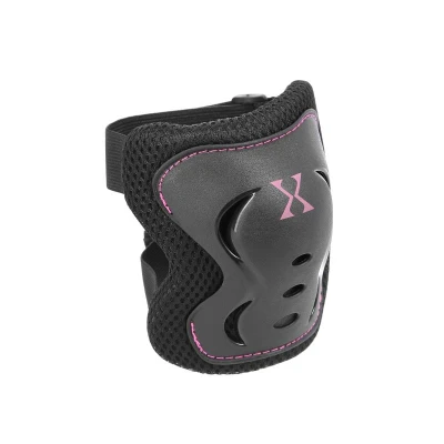 NILS EXTREME Souprava chráničů H320 černo-růžová