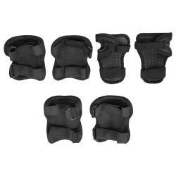 NILS EXTREME Súprava chráničov H320 čierno-ružová