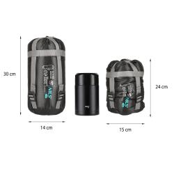 Nils NC1705 Ultralight černý/mátový spací pytel