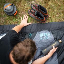 Nils NC1705 Ultralight černý/mátový spací pytel