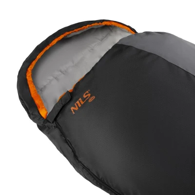 Nils NC1705 Ultralight černý/oranžový spací pytel