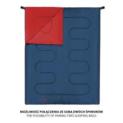 Nils Spací pytel NC2002 červeno-modrý