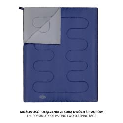 NILS Spací pytel NC2002 šedý/navy