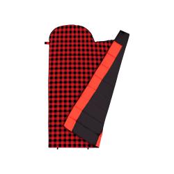 Nils Camp NC2003 černo-červený spací pytel