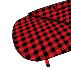 Nils Camp NC2003 černo-červený spací pytel