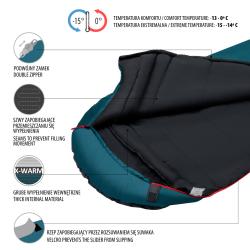 NILS Spací vak NC2005 zelený