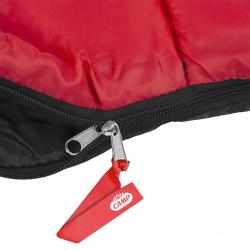 NILS Spací vak NC2012, čierny/červený