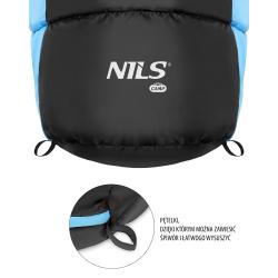 NILS CAMP Spací pytel NC2012, černý/modrý