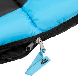 NILS CAMP Spací pytel NC2012, černý/modrý