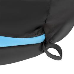 NILS CAMP Spací pytel NC2012, černý/modrý