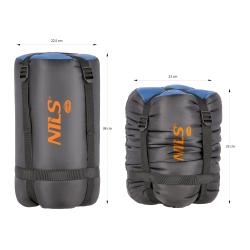 NILS CAMP Spací pytel NC2012 černý/navy