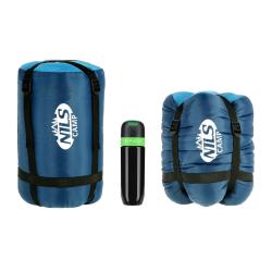 Nils NC2012 šedý/modrý spací pytel