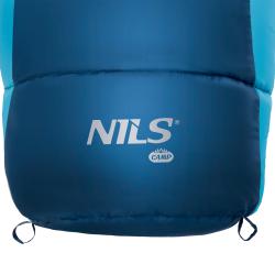 Nils NC2012 šedý/modrý spací pytel