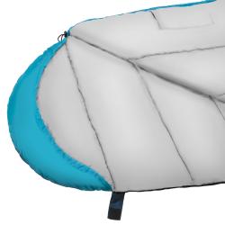 Nils NC2012 šedý/modrý spací pytel