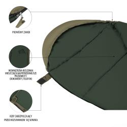 Nils NC2012 zelený spací pytel