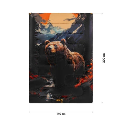 Nils NC3601 Bear 3v1 spací pytel