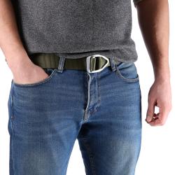 NILS CAMP Taktický opasek NC1728 zelený 125 cm