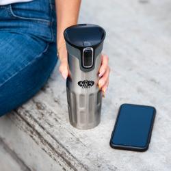 NILS CAMP Termohrnek NCC06 stříbrný